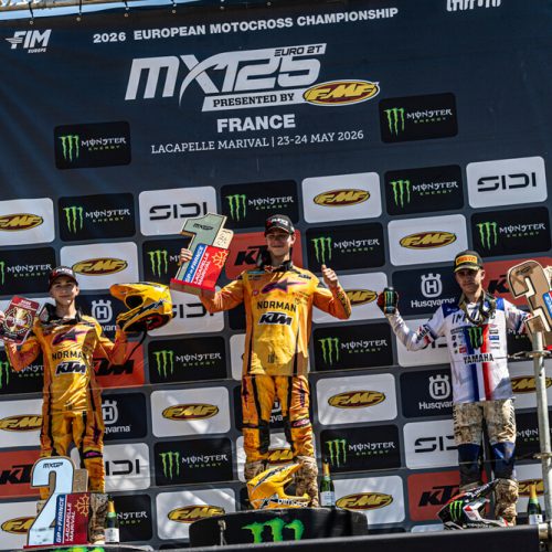 Double victory for Norman KTM Factory Juniors during EMX125 in France